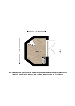 Floorplan - Ijsselstraat 20, 7411 NX Deventer
